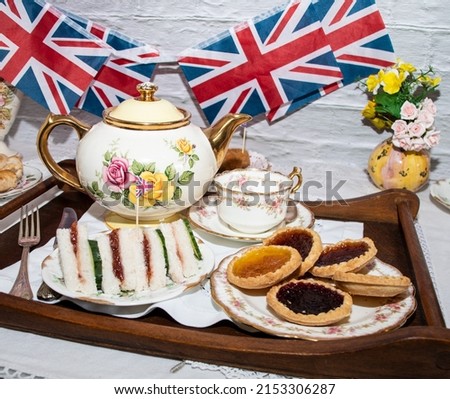 Jubilee tea party food  celebration  king  Charles  Coronation 