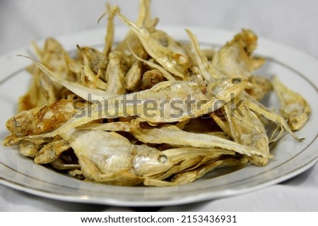 Salted fish is a famous culinary from indonesia
