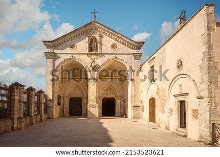 Sanctuary of San Michele Arcangelo (Saint Michael the Archangel), Monte Sant'Angelo, Foggia, Italy. UNESCO World Heritage Site. Royalty-Free Stock Photo #2153523621