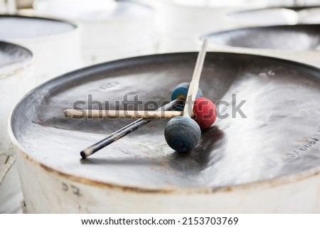 Steel Pan music from Caribbean Royalty-Free Stock Photo #2153703769