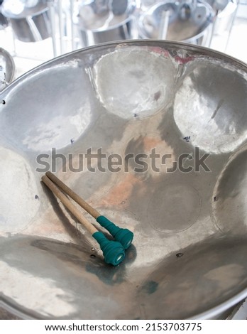 Steel Pan music from Caribbean Royalty-Free Stock Photo #2153703775