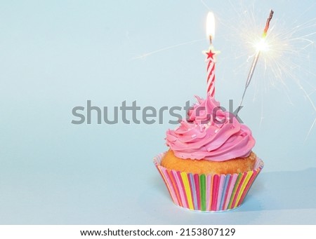 Happy First Birthday or Anniversary Card Image 