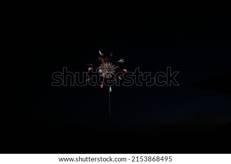 Fireworks on the race circuit