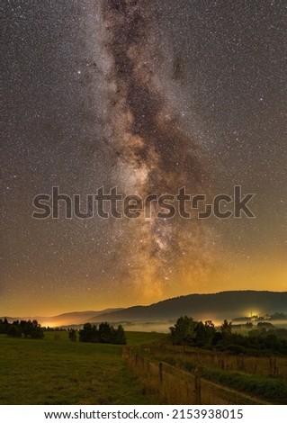 Milky Way from Lutowiska - Sep 12, 2021 - Poland