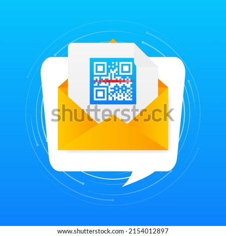 Scan me phone tag. Information icon vector. Bar code icon. Vector stock illustration