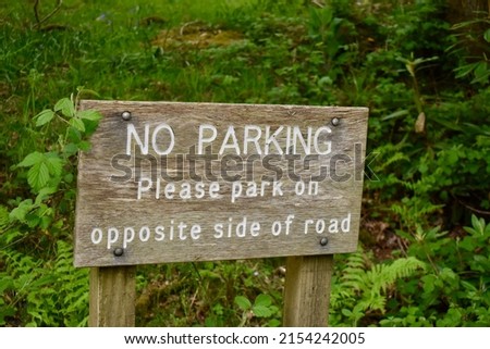 Very Polite No Parking Sign
