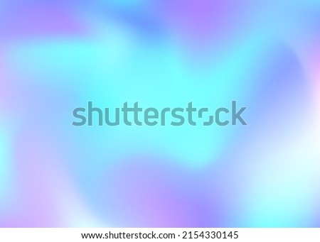 Abstract Gradient. Blue Pop Texture. Hologram Background. Vibrant Paper. Metal Glitter. Neon Spectrum Illustration. Pearlescent Background. Trendy Card. Pink Abstract Gradient Royalty-Free Stock Photo #2154330145