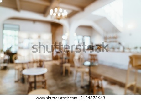 abstract blur coffee shop cafe and restaurant for background Royalty-Free Stock Photo #2154373663