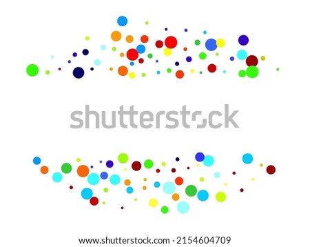 Colorful abstract dot background. Color texture holiday element wallpaper. Circle art round backdrop.