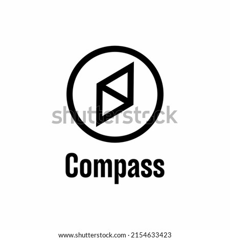 "Compass" feature vector information sign