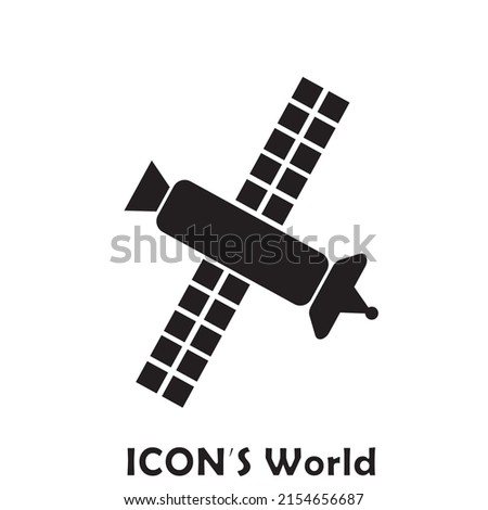 Satellite icon. Vector ilustration eps10.