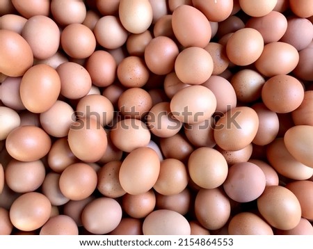 Picture of eggs at traditional fresh market