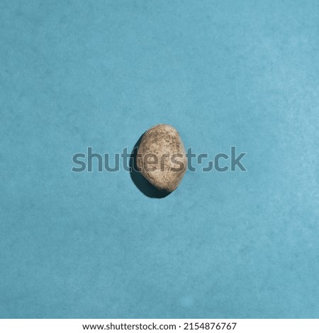 Isolated top down image of rock