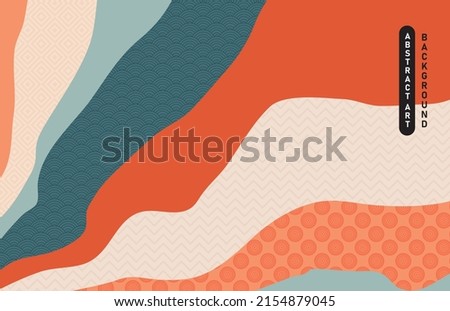 modern art stream in rain bow pattern background can be use for website template notebook cover advertisement banner product packaging design