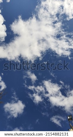 A beautiful picture of the sky aerial shot.