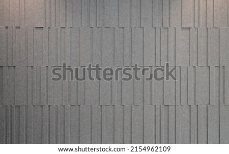 acoustic polyester wall pattern color grey tone background.                     Royalty-Free Stock Photo #2154962109
