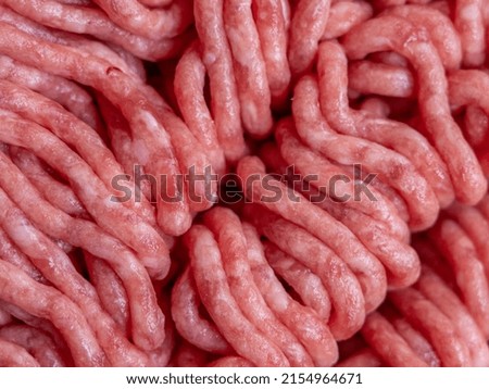 macro close-up raw minced meat texture photo