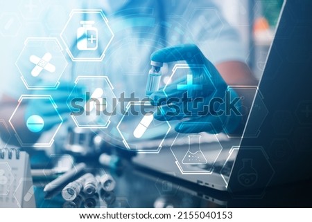 virtual health protection concept medical technology icon on virtual screen digital healthcare technology, global health network,
