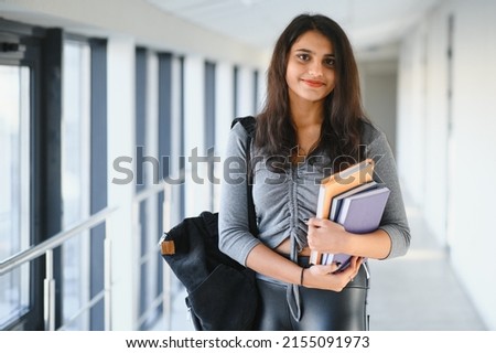 pretty indian college girl at the University.