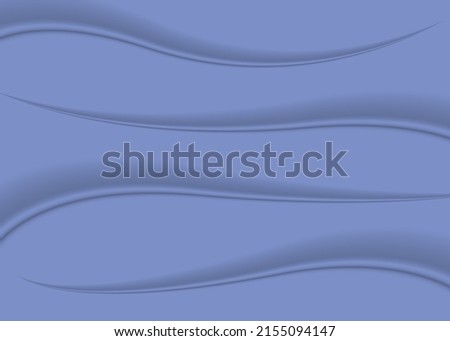 abstract background with blue silky fabric effect