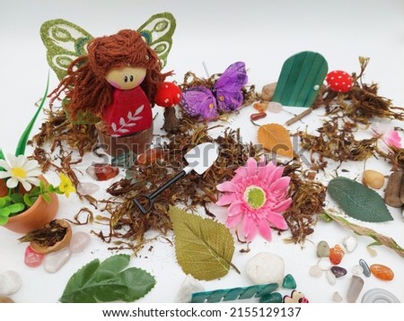 fairy garden toy photography 