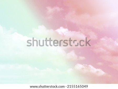 Sky and clouds. Background of pastel pattern texture. Artificial image for background work.