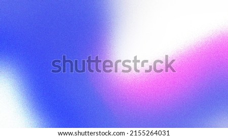 Purple Blue gradient blurred with grain noise effect background, for art product design, social media, trendy,vintage,brochure,banner Royalty-Free Stock Photo #2155264031