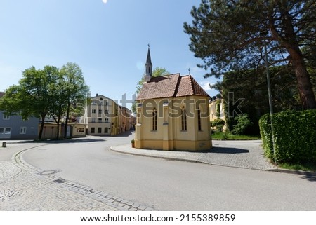 visit at bavarian city Wasserburg am Inn Royalty-Free Stock Photo #2155389859