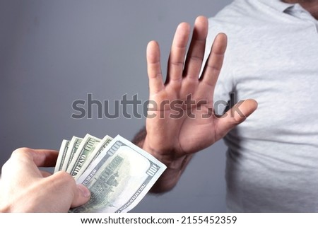 money  in man hand.close up