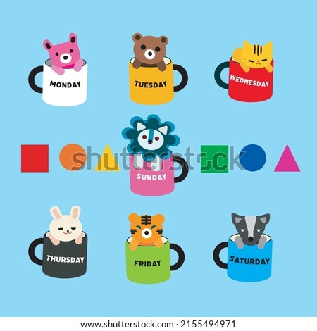   May a cup of cute friend be with you everyday.  It is fun and easy to design your clip art, sticker, pattern, planner, and more.