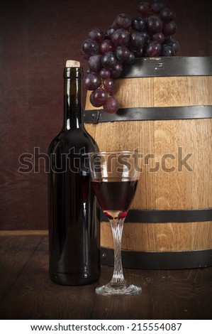 wine in basement