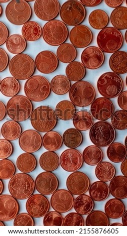 Gold coins or business currency. Representation Royalty-Free Stock Photo #2155876605