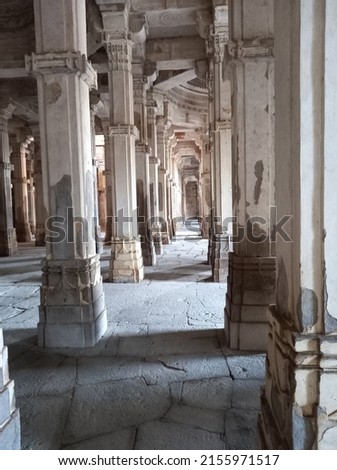 An insider picture of Champaner, Gujarat,India.
It's a beautiful picture of a historic site in Gujarat, India of a mosque.