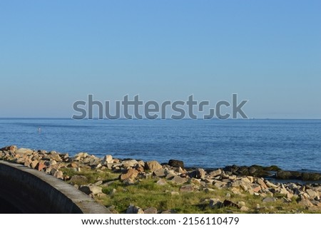 Sea of Los Pocitos, Montevideo, Uruguay