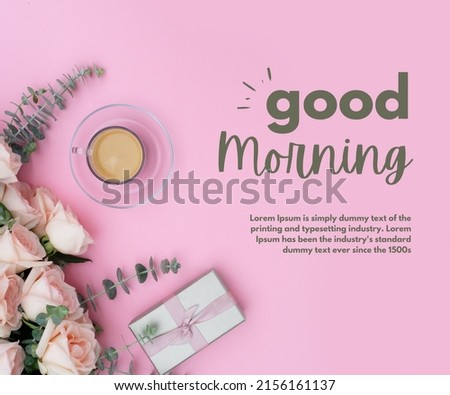 Good Morning Card And Design image good evening 