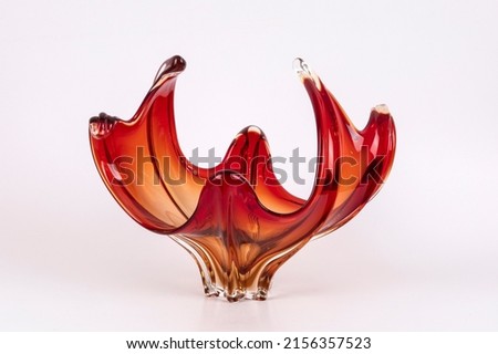 Different alternative angles abstract pastel background images made of antique glass vases Plates home decorative colorful objects handmade composition on white background buying now.