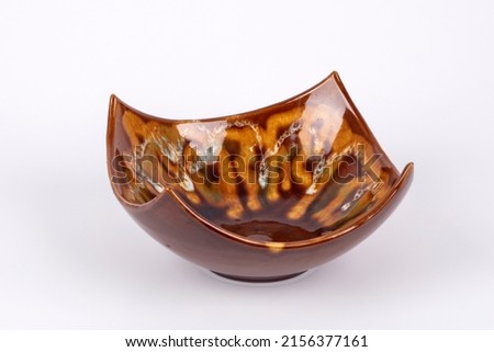 Macro Detail shot abstract pastel background images made of ceramic antique houseware objects composition on white background buying. 