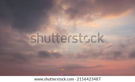 Atmospheric dark cloud great for nature desktop background use or sky replacement for real estate photography with the sun in backlight