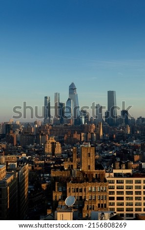 Hudson Yards cityscape in New York City