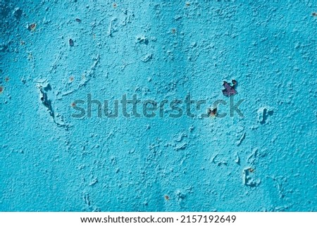 Iron plate texture - blue metal surface background
