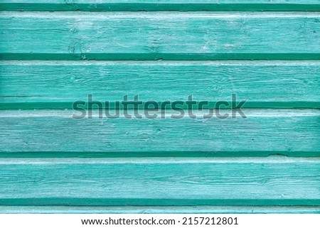 turquoise wooden texture. High quality photo