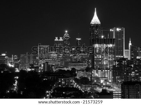 A view of downtown Atlanta Georgia