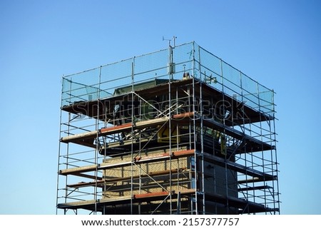 a photo of building under construction
