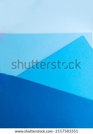 Different blue colors for background . Multicolor cardboard background  