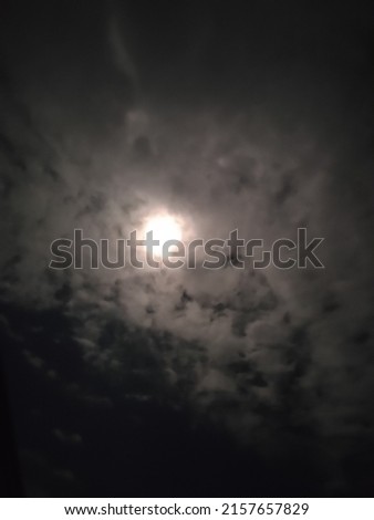 A picture of a full moon