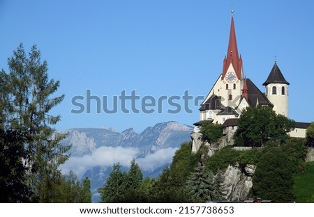 the Basilica in Rankweil , vorarlberg Royalty-Free Stock Photo #2157738653