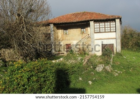 Old house in the Asturias countryside