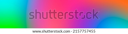 Multicolored rainbow gradient color background, smooth blend, abstract vector illustration. Royalty-Free Stock Photo #2157757455