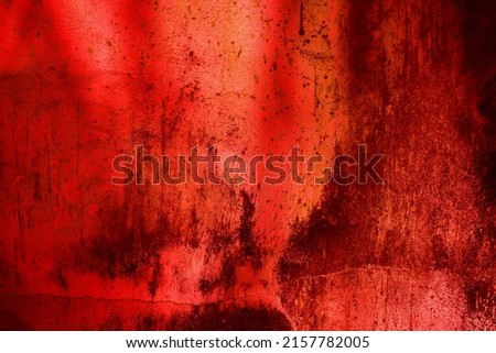 Scary Wall Crack  Background. Horror and Halloween background Creepy