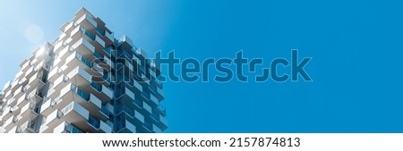 New apartment buildings. Residential area with modern apartment buildings Royalty-Free Stock Photo #2157874813